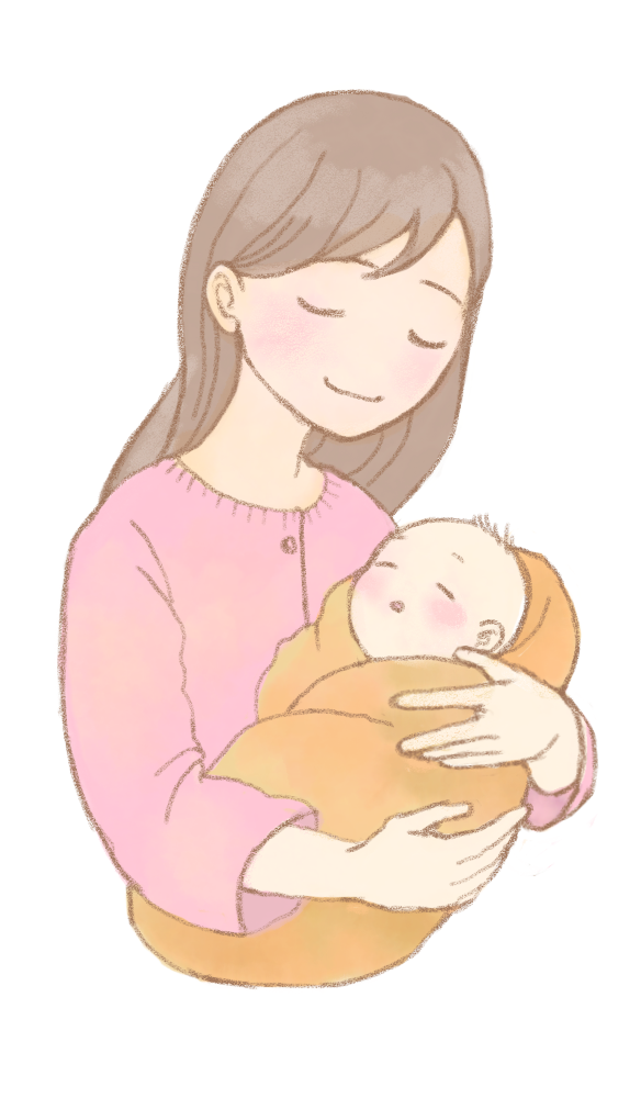 お母さんと赤ちゃん